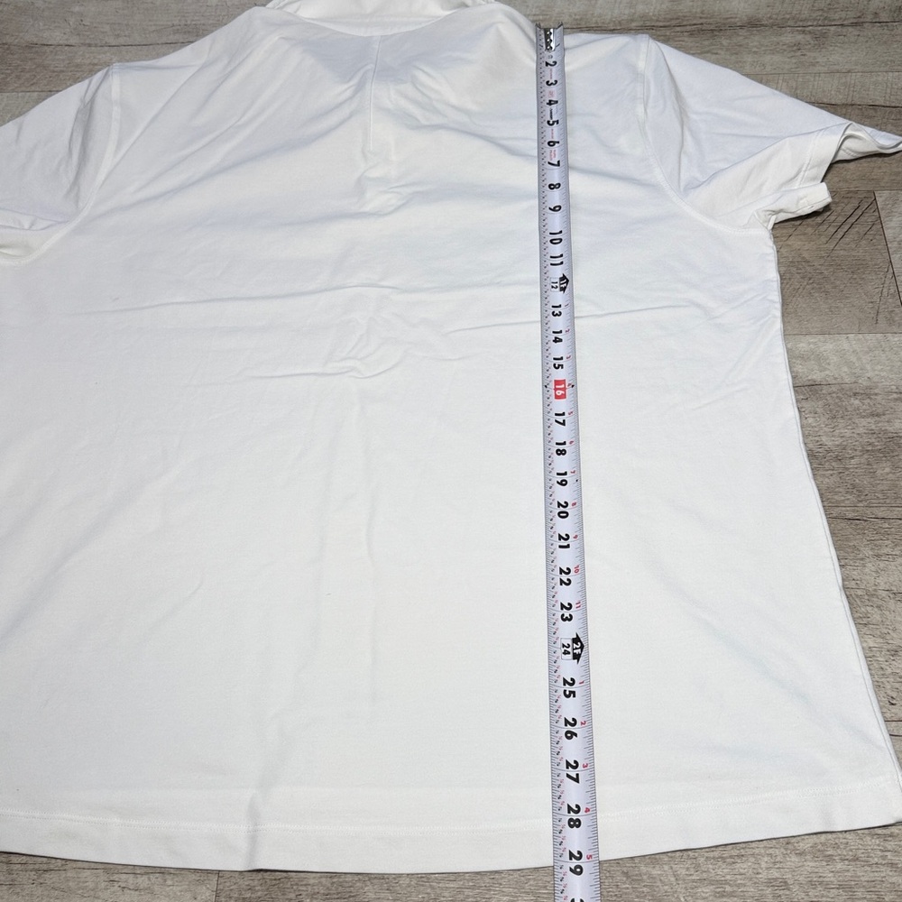 lululemon athletica Men's White Polo Size XXL - Picture 7 of 7